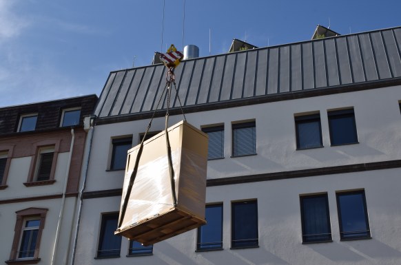 2019-09-04 Kraneinsatz - Transport