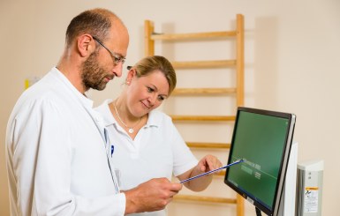 Raum der Physiotherapie