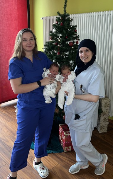 Freude über die Neujahrsbabys am 01.01.2024