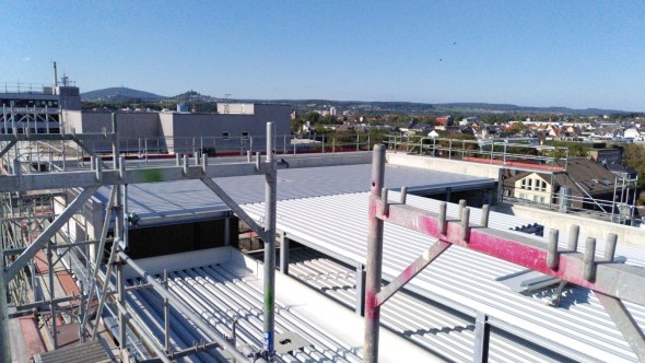 2020-09-20-Rohbau Aufstockung fertig - Baumaßnahme Bilder Zwischenstand (1)