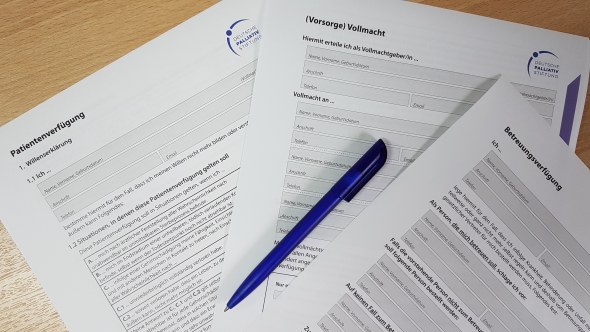 Patientenverfügung - Unterlagen
