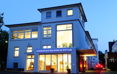 Ehemaliges Krankenhaus Balserische Stiftung © F. Möller