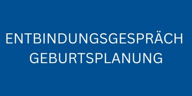Button Geburtshilfe Entbindungsgespräch