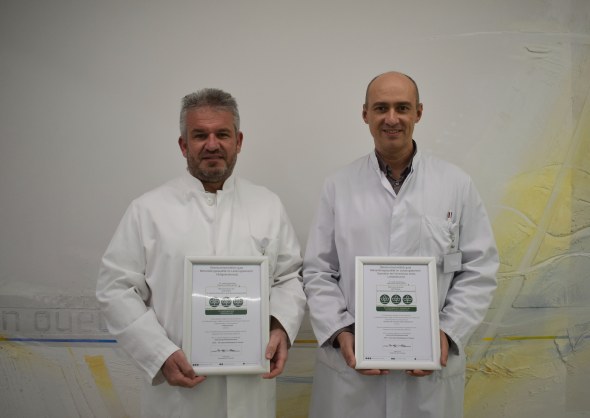 Chefärzte Dr. med. Andreas Ziersch und Chefarzt doctor-medic Sorin Serban