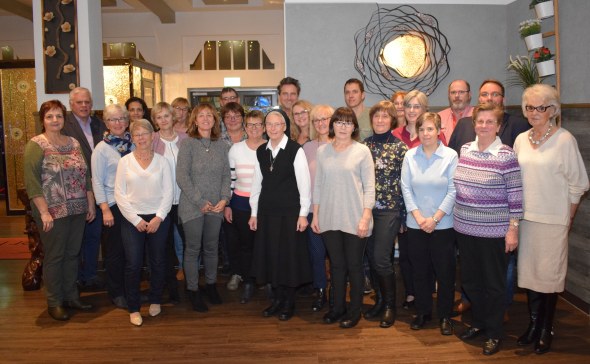 Gruppenfoto unserer Dienstjubilare 2019