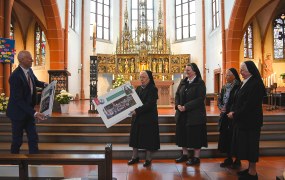Geschenk zum 175-jährigen Jubiläum der Kongregation der Schwestern zum Göttlichen Erlöser
