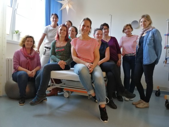 Unser Belgeghebammen-Team (nicht ganz vollständig)_09 2019 CR: Christoph Hoffmann / Gießener Allgemeine Zeitung
