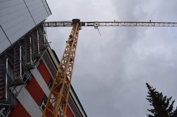 2020-02-17 - Baumaßnahmen - Abbruch 5. OG