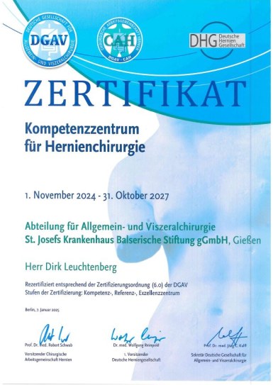 Zertifikat_ Kompetenzzentrum für Hernienchirurgie