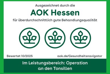 AOK Hessen Auszeichnung