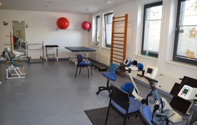 Raum der Physiotherapie