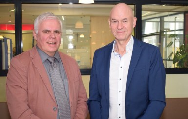 PD Dr. med. Klaus Ehlenz und Geschäftsführer Andreas Leipert
