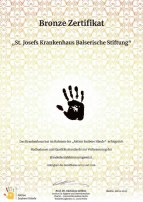 Bronzezertifikat Aktion Saubere Hände 2025
