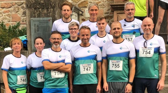 Gruppenfoto Stadtlauf - Unser Team 2019
