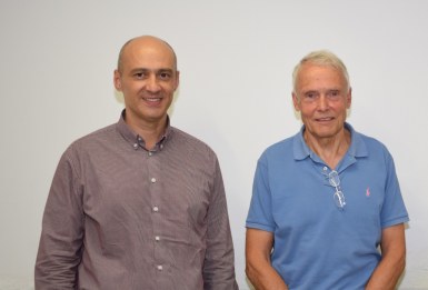 Chefarzt doctor-medic S. Serban und Prof. Padberg